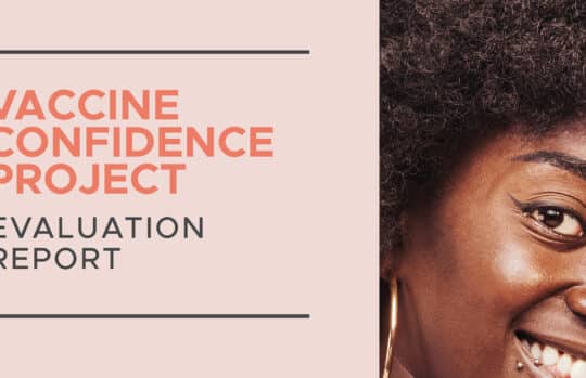Vaccine Confidence Project Evaluation Report